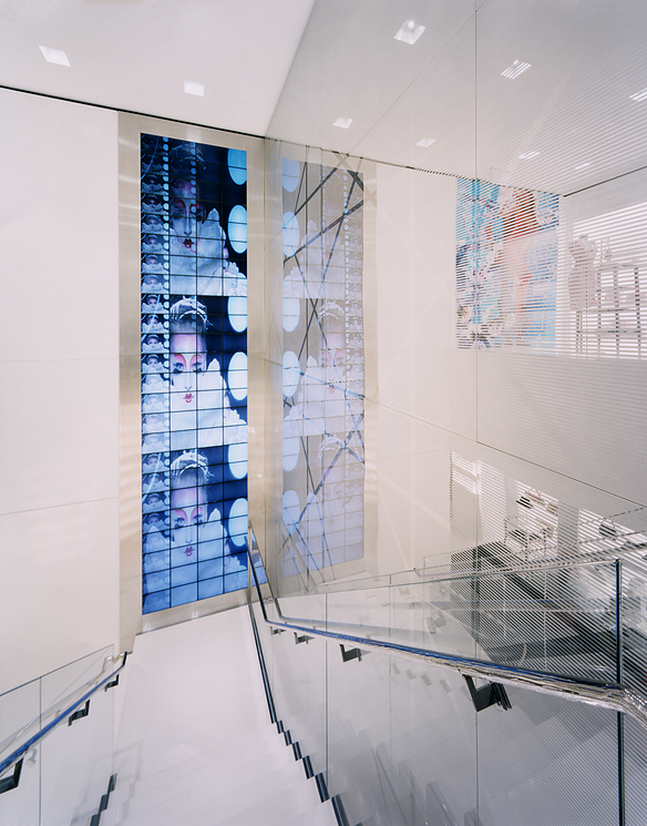 dior store stair